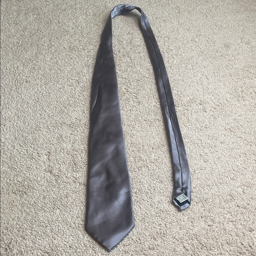 Sleek Gray Tie